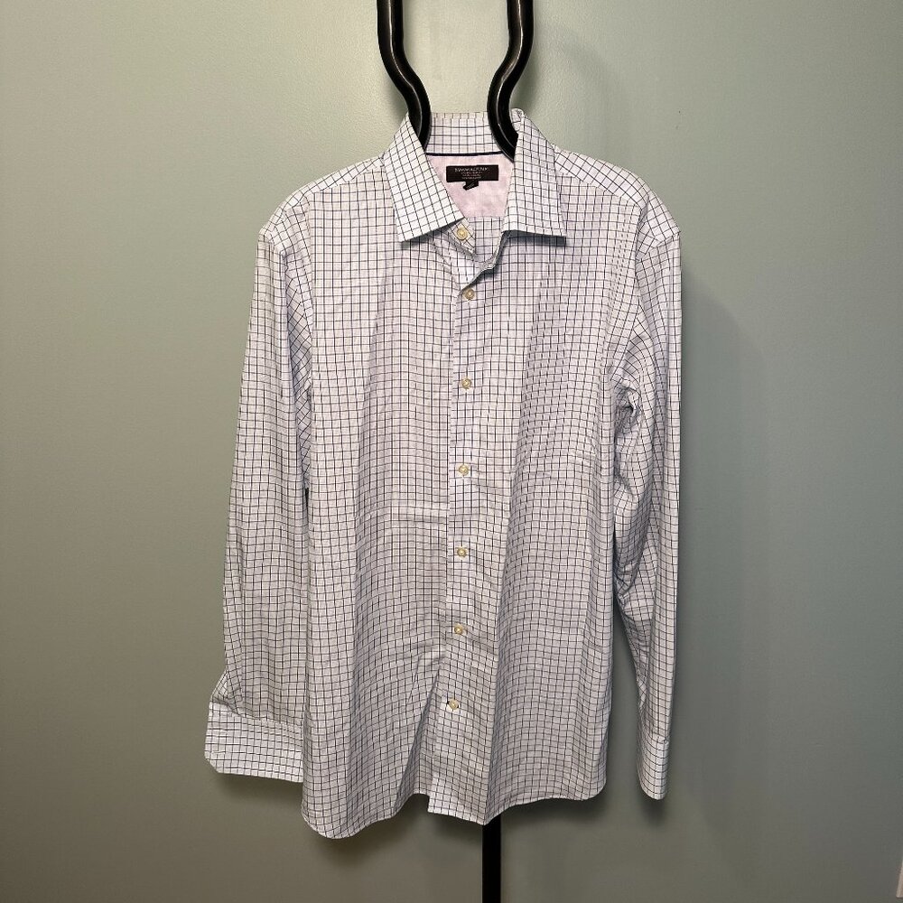 Banana Republic Men's Slim Wrinkle Resistant Dress Shirt